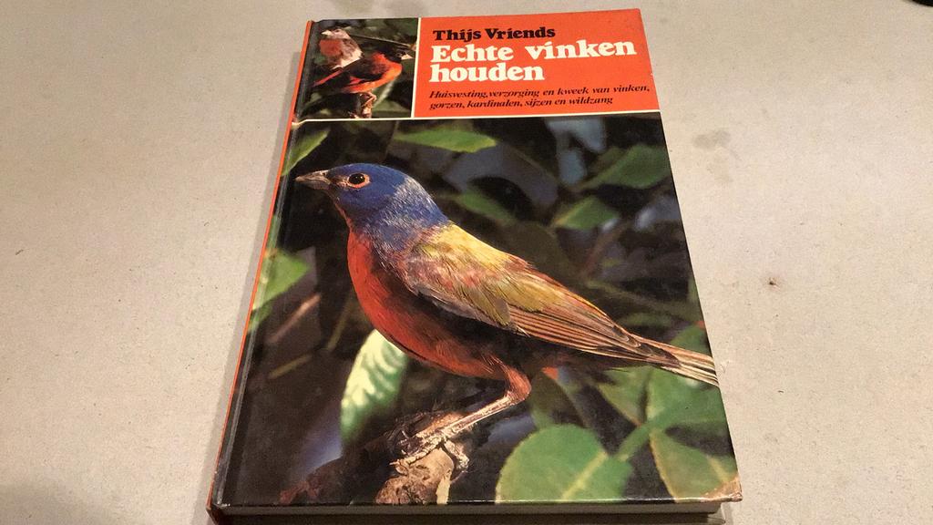 Echte vinken houden(f3), Enlèvement ou Envoi, Utilisé, Oiseaux, Thijs vriends