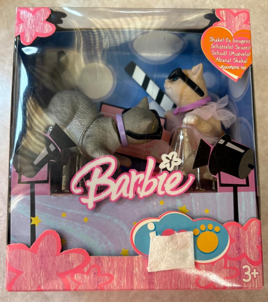 Barbie I Love Pets Lights Camera Glamour Bobble Head Cats, Enlèvement ou Envoi, Neuf