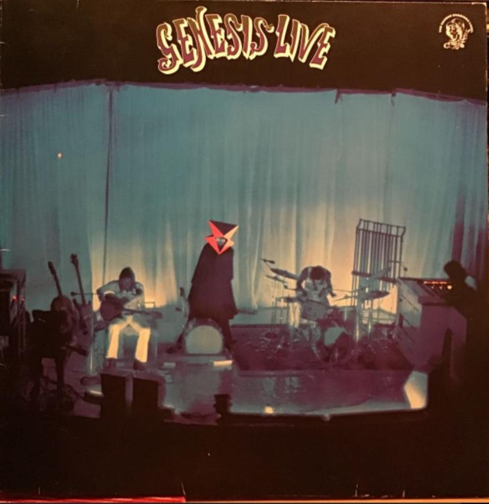 lp: GENESIS - GENESIS LIVE, LP, Gebruikt, Pop, Ophalen of Verzenden