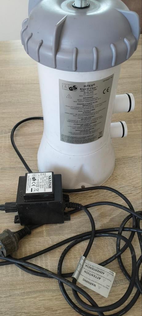 Intex zwembadpomp met buizen, Tuin en Terras, Ophalen, Gebruikt, Zwembadpomp