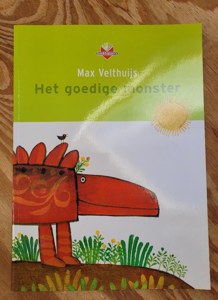 Max Velthuijs Het goedige monster, Boeken, Ophalen of Verzenden, Zo goed als nieuw, Max Velthuijs, Prentenboek