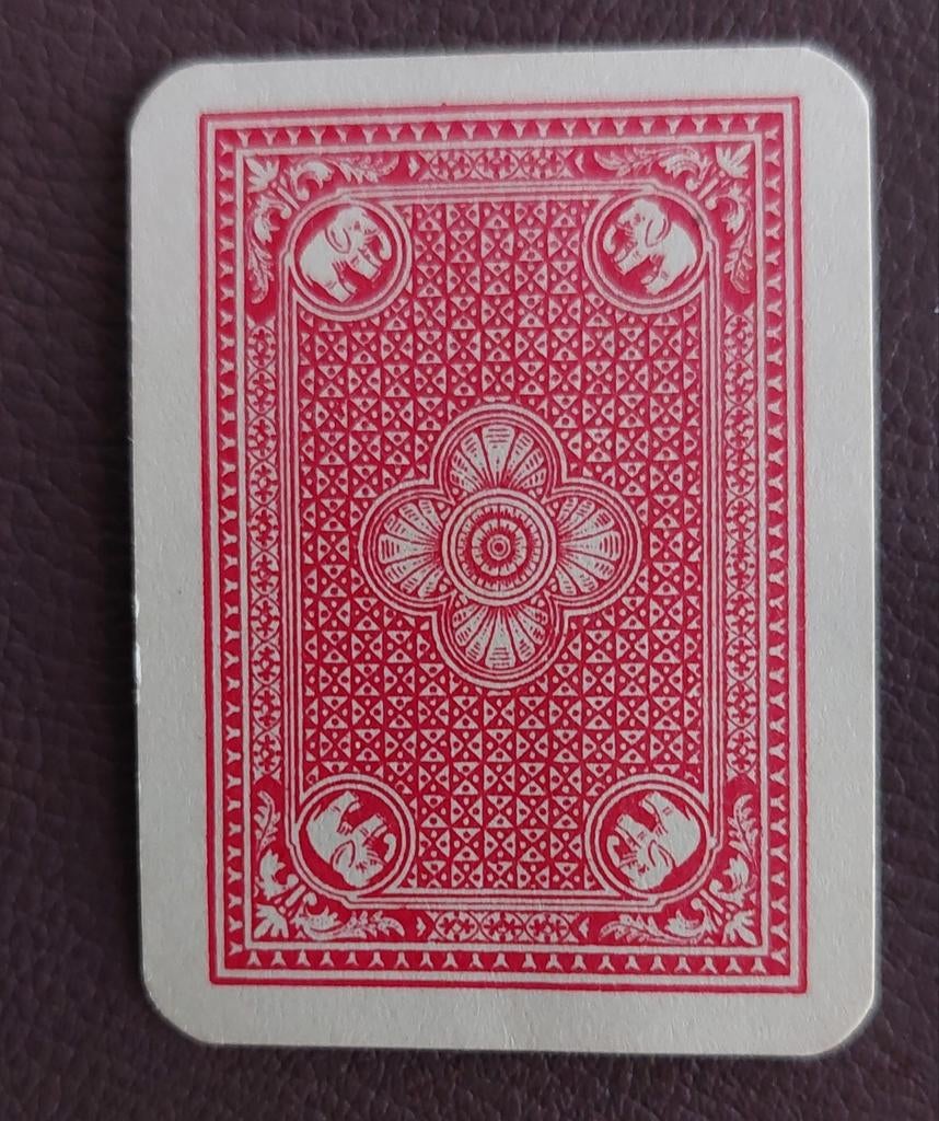 Vintage Elephant Playing Cards.  China, Verzamelen, Ophalen of Verzenden, Zo goed als nieuw