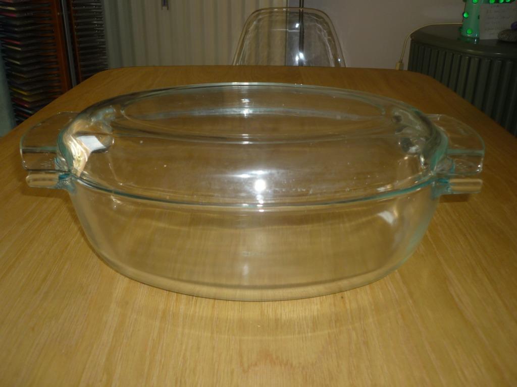 plat pour four pyrex, Ophalen, Gebruikt