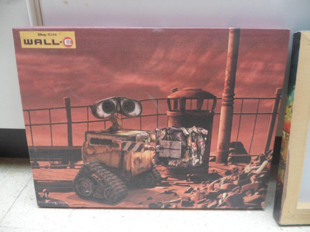 canvas disney pixar wall.E, Kinderen en Baby's, Ophalen of Verzenden, Zo goed als nieuw