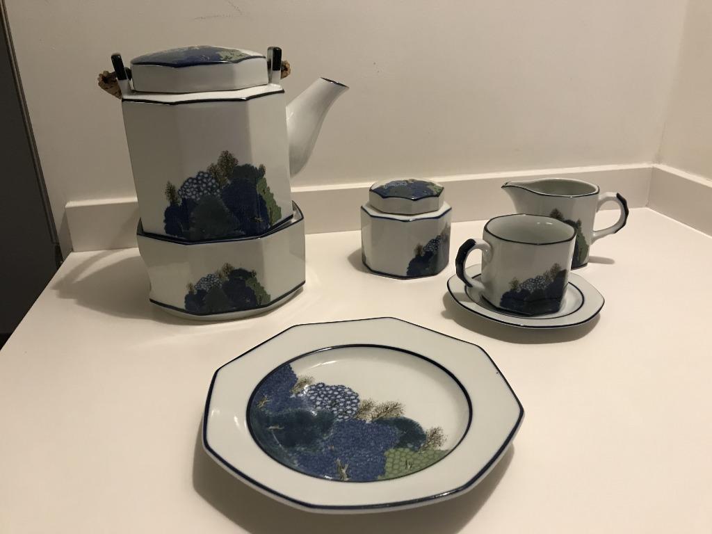 service à café & dessert, Maison & Meubles, Cuisine | Vaisselle, Enlèvement, Comme neuf, Porcelaine, Service complet