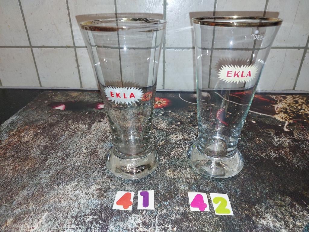 Verre à bière Ella Old Whistles, Enlèvement ou Envoi, Comme neuf, Verre à bière