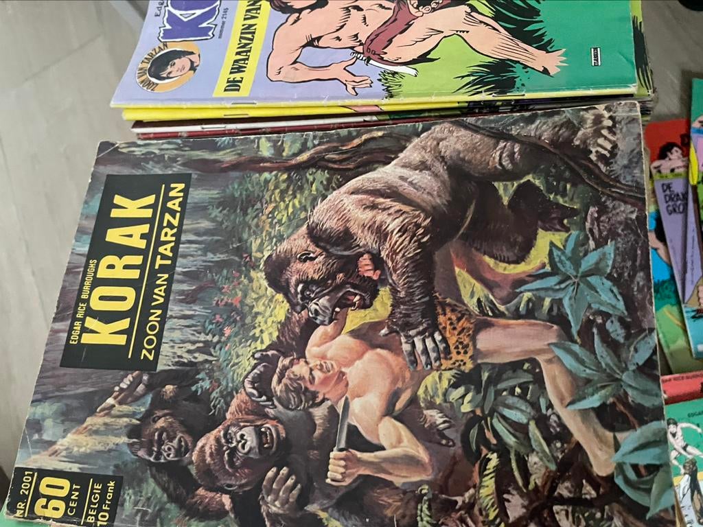 Korak zoon van tarzan volledige reeks, Ophalen, Zo goed als nieuw