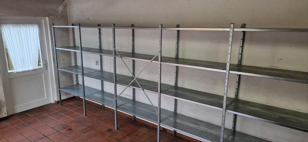 5,1 meter GS3 legbordstelling , magazijnstelling , stelling, Enlèvement