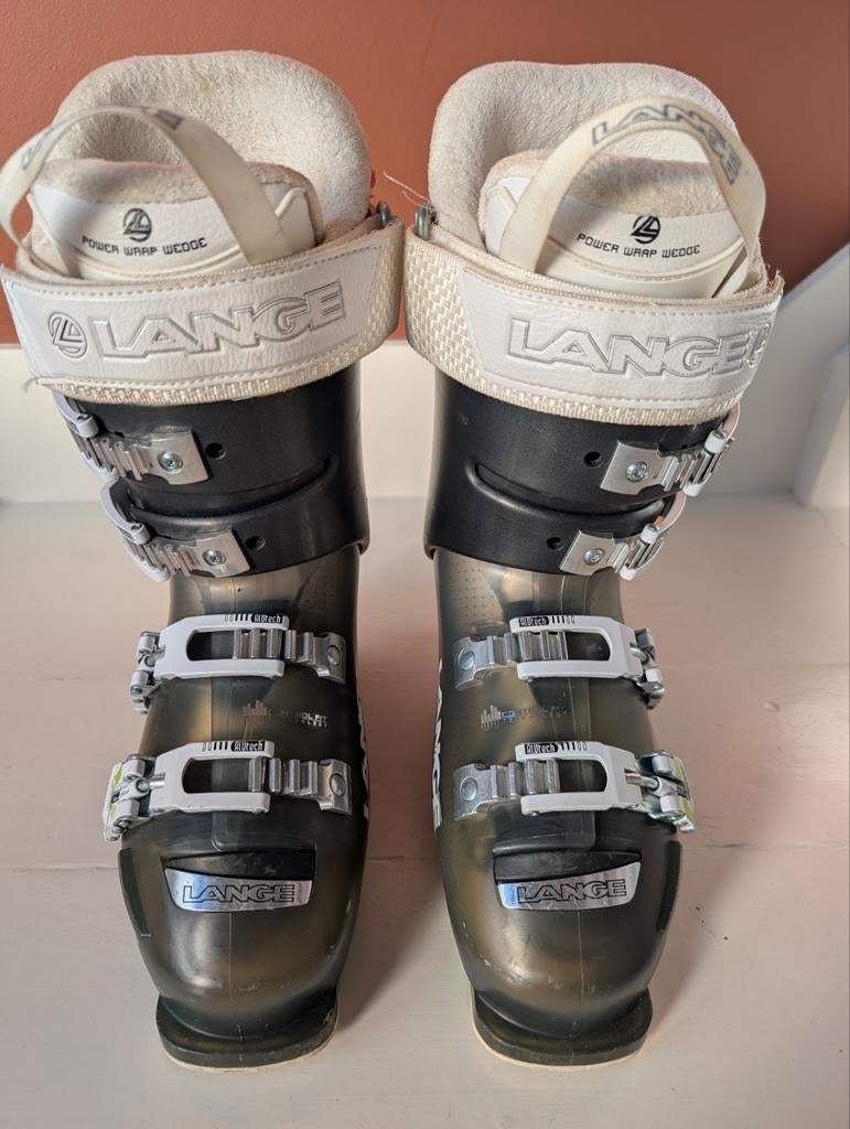Skibotten dames "Lange" schoenmaat 36-37
+ tas, Sport en Fitness, Skiën en Langlaufen, Ophalen