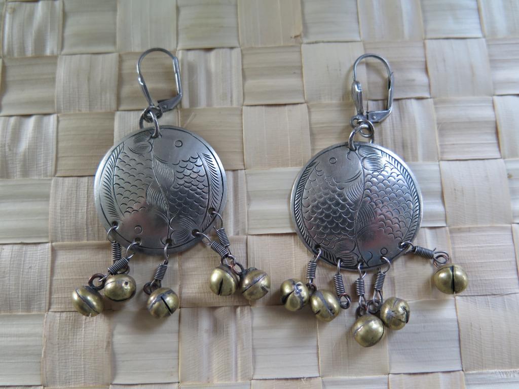 boucles d'oreilles, Enlèvement ou Envoi, Comme neuf, Autres matériaux, Argent