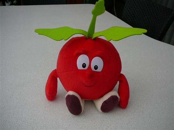 Mooie knuffels Aardbei en bloemkool, Ophalen of Verzenden, Zo goed als nieuw, Overige typen