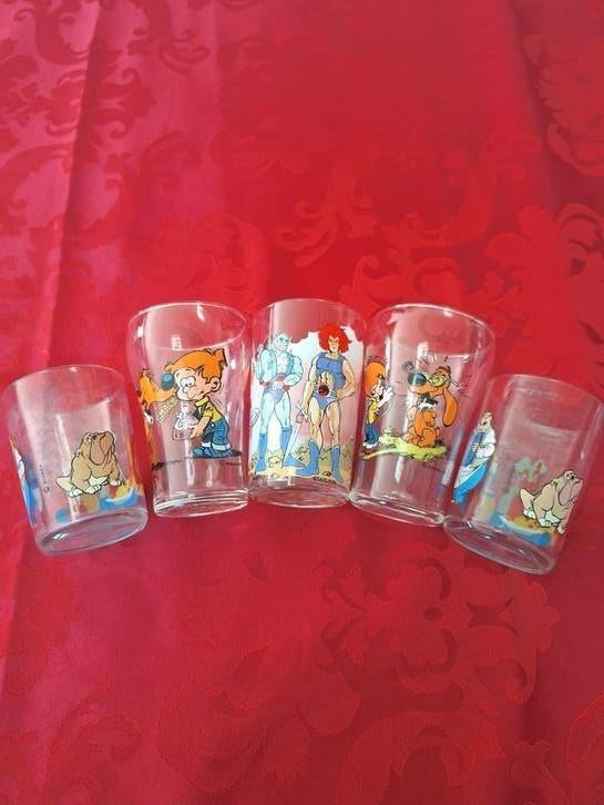 5 verres Disney et Roba, Enlèvement, Utilisé, Autres types