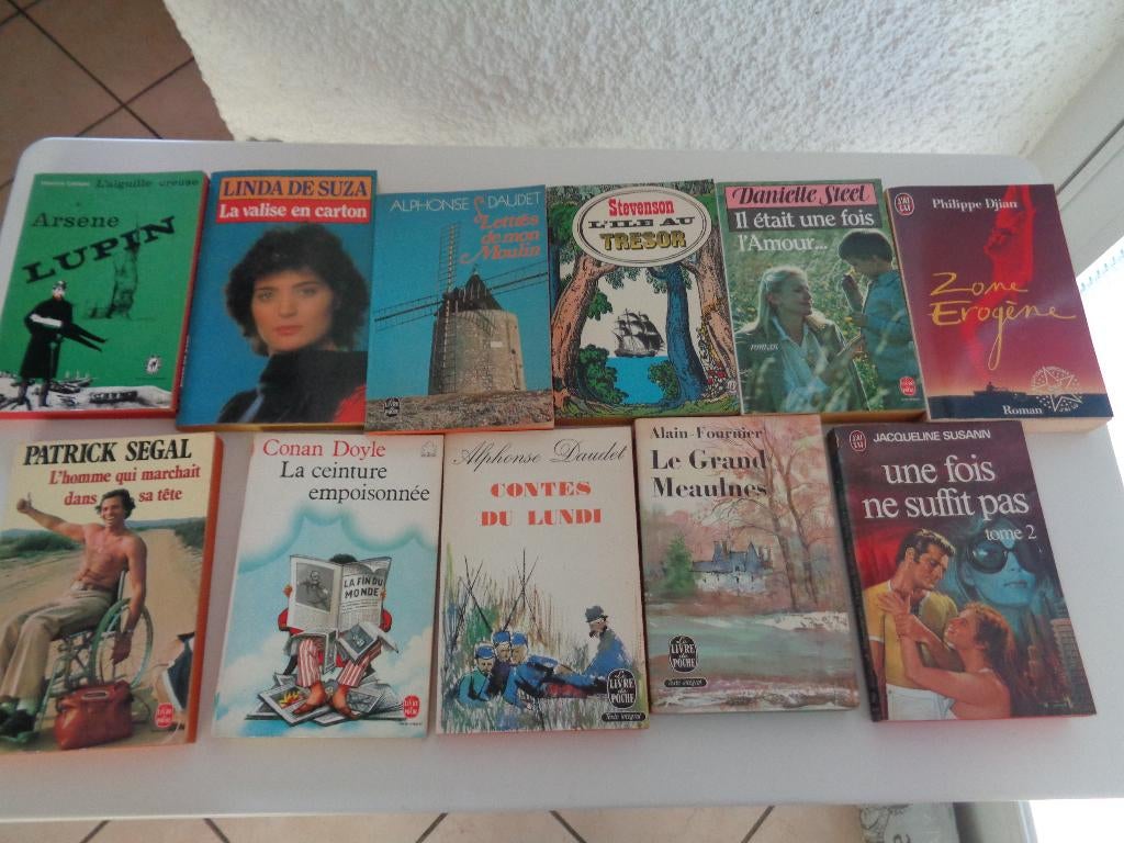 Lot de livres de Poches et J'ai lu anciens. 11 piéces, Livres, Enlèvement ou Envoi, Utilisé, Divers auteurs, Autres régions