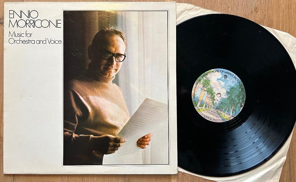 ENNIO MORRICONE - Music for Orchestra and Voice ( LP ), Ophalen of Verzenden, 12 inch