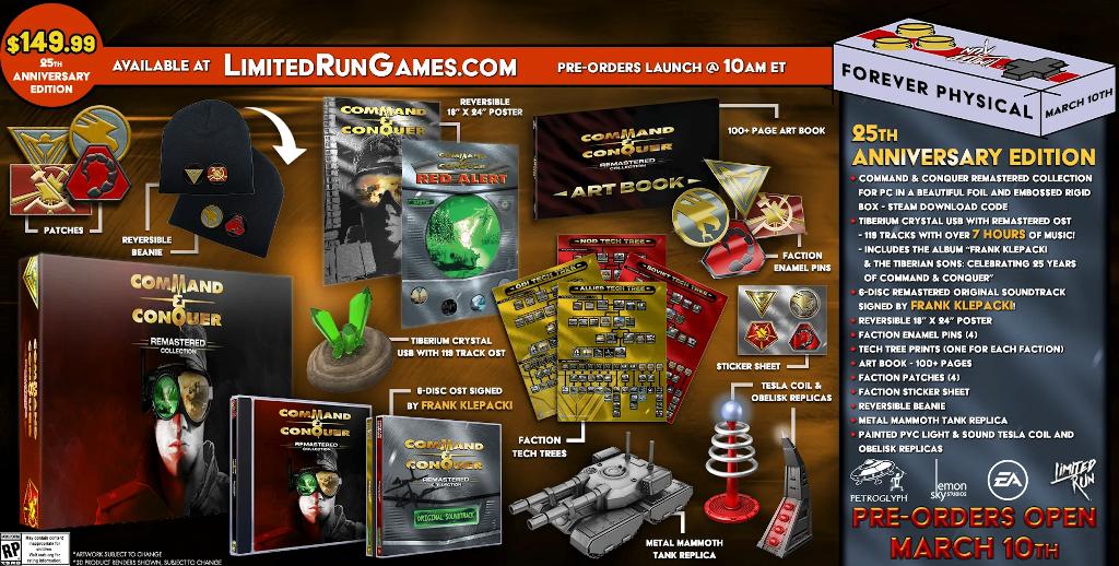Command and Conquer Remastered 25th anniversary PC COLLECTOR, Consoles de jeu & Jeux vidéo, Jeux | PC, Neuf, Stratégie et Construction