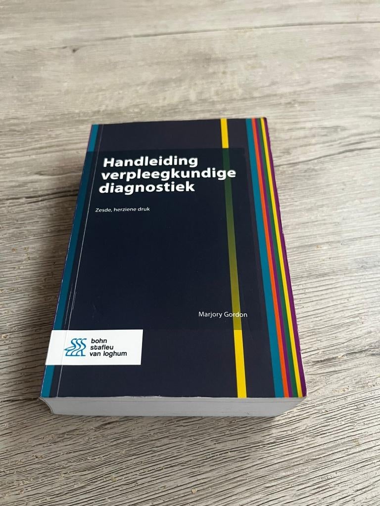 handleiding verpleegkundige diagnostiek, Boeken, Ophalen, Nieuw, Hogeschool, Marjory gordon