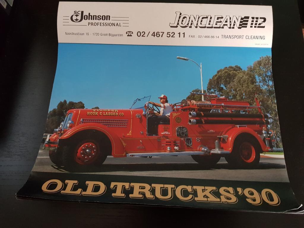 kalender van 1990  -- 35 jaar oud !!, Ophalen, Maandkalender, Nieuw