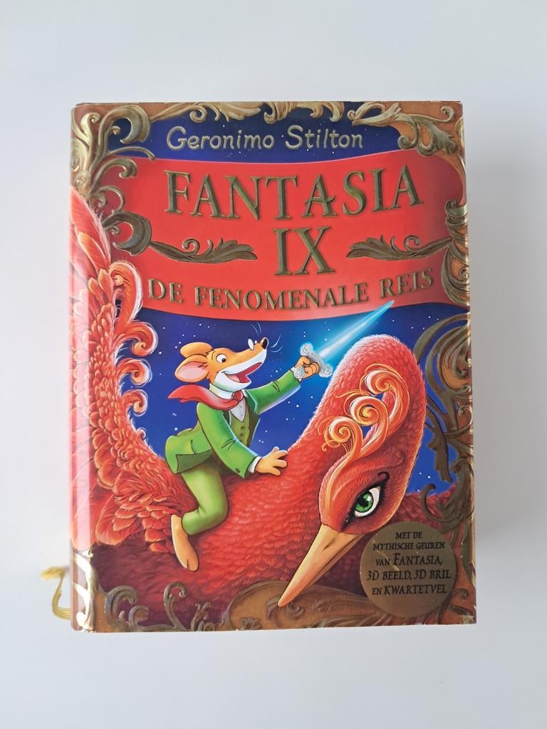 Geronimo Stilton - Fantasia IX - De fenomenale reis, Geronimo Stilton, Fiction général, Comme neuf, Enlèvement