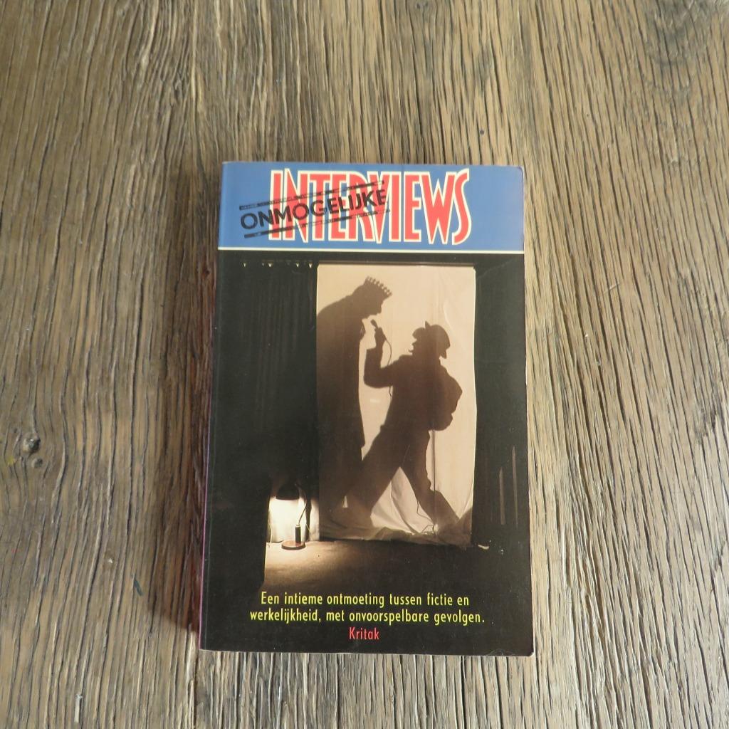 Onmogelijke interviews Kritak, Boeken, Ophalen of Verzenden