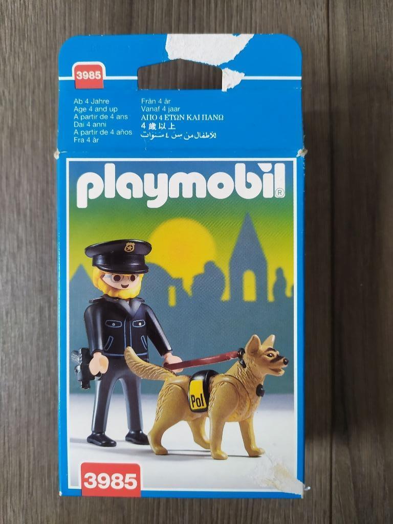 Eerste setje PLAYMOBIL politie 3985 (hond), Kinderen en Baby's, Ophalen