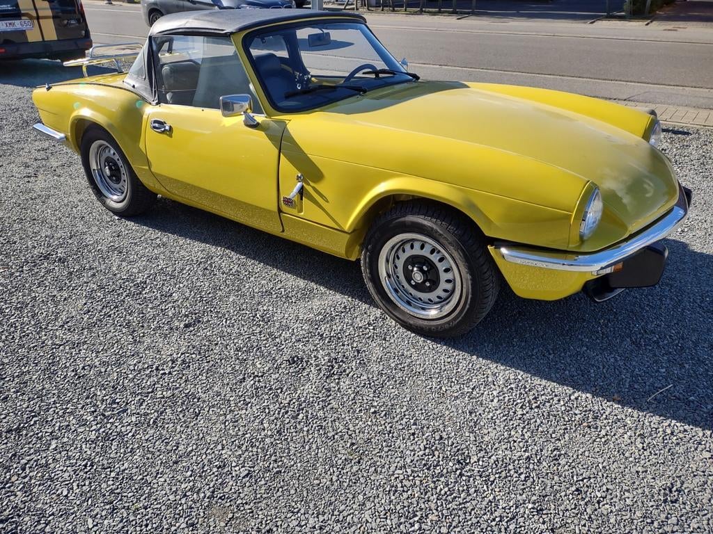 Triumph Spitfire 1974, Auto's, Oldtimers, Zwart, Overige kleuren, Cabriolet, Triumph