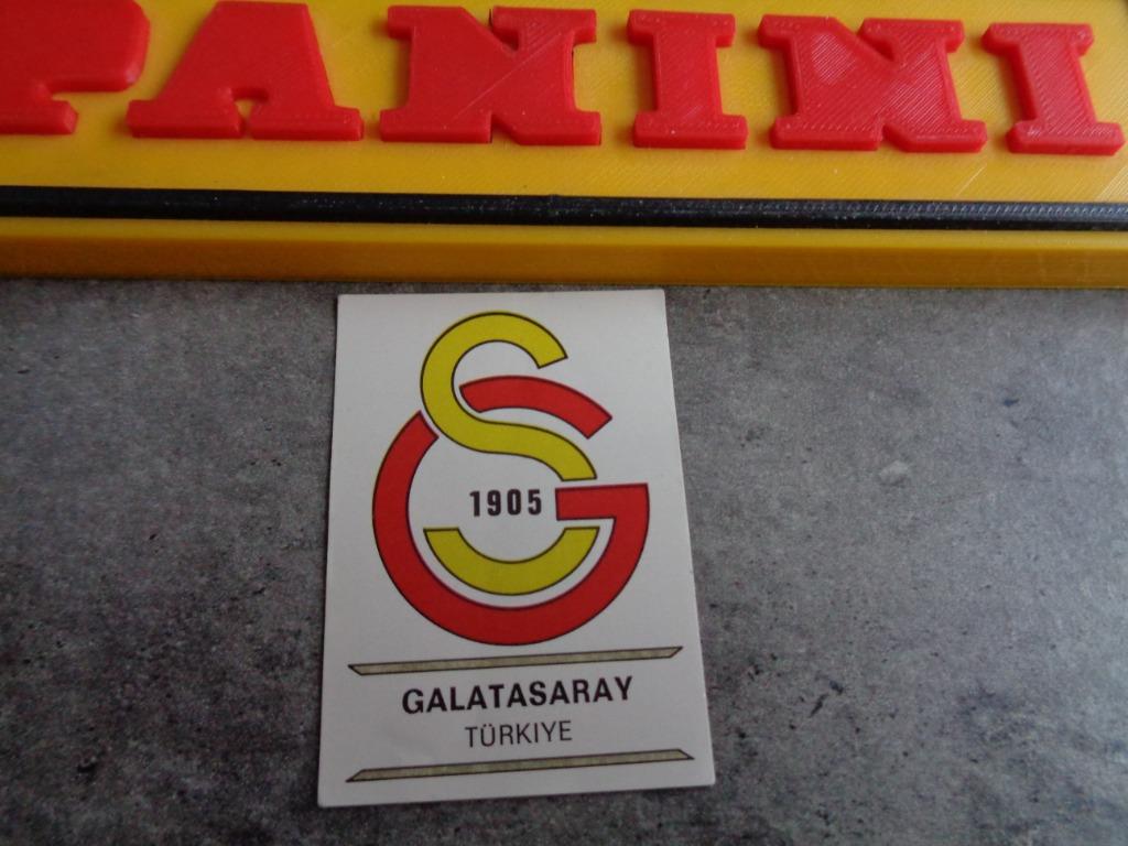 PANINI VOETBAL STICKER FOOTBALL CLUBS ANNO 1975 Galatasaray, Verzenden, Sticker