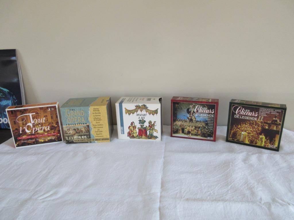 CD musique classique Mozart Grand Opera Les Choeurs coffrets, CD & DVD, CD | Classique, Enlèvement
