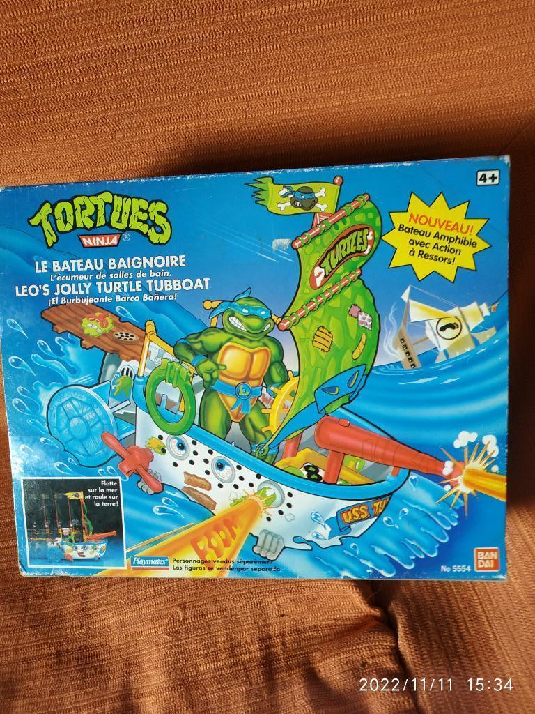Tortue Ninja "Le bateau baignoire" playmates, Enlèvement ou Envoi, Neuf
