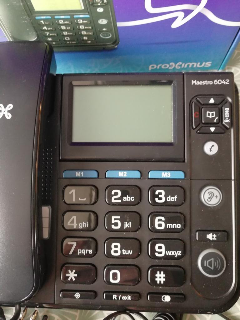 Proximus maestro 6042 vaste telefoon, Telecommunicatie, Ophalen of Verzenden, Zo goed als nieuw