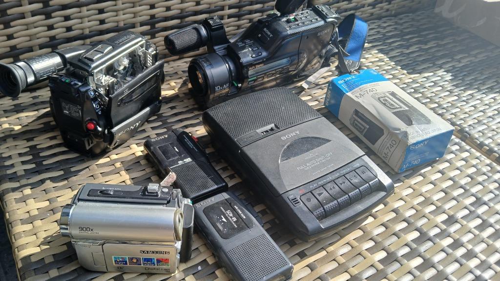 divers appareil a verifier camera dictaphone casette dvd, TV, Hi-fi & Vidéo, Enlèvement ou Envoi, 8 mm, Caméra