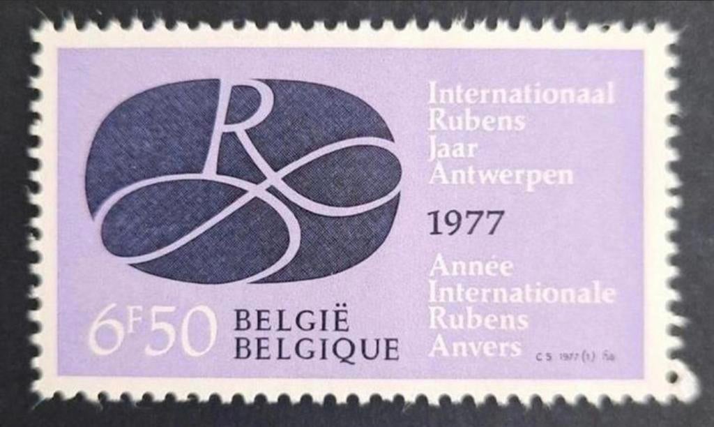 België: OBP 1838 ** Rubensjaar 1977., Postzegels en Munten, Postzegels | Europa | België, Ophalen of Verzenden, Zonder stempel