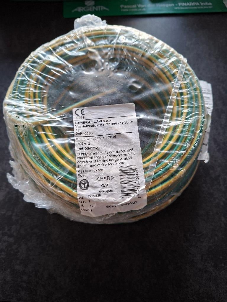 aardingsdraad, Ophalen of Verzenden, Nieuw, Kabel of Snoer