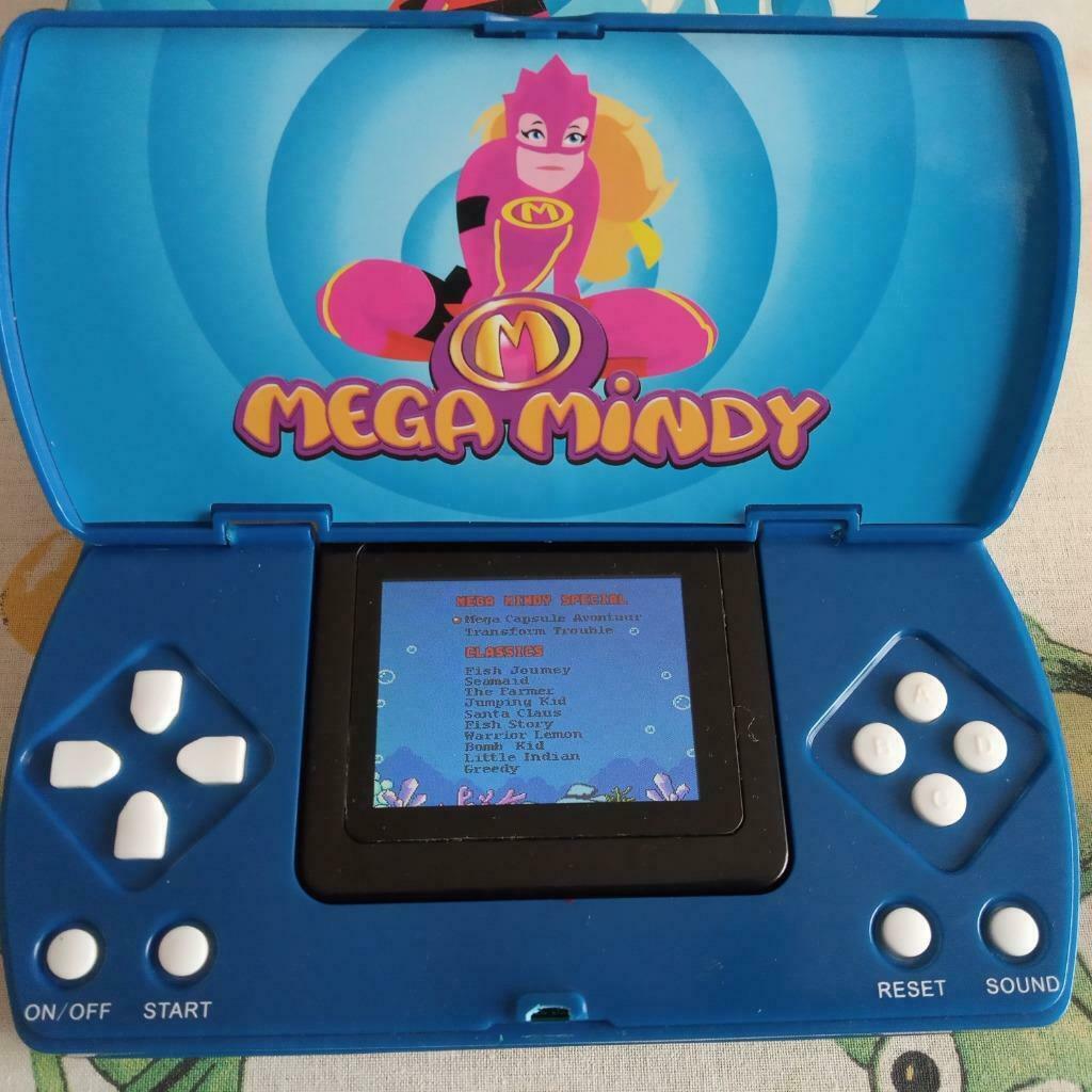 Spelcomputer Mega mindy + uitbreidingsspel, Computers en Software, Ophalen of Verzenden, Zo goed als nieuw