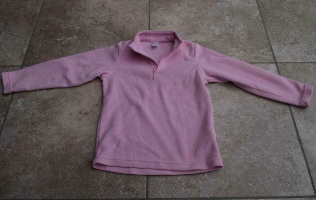 Roze fleece - Quechua -  116/122, Quechua, Meisje, Trui of Vest, Ophalen of Verzenden