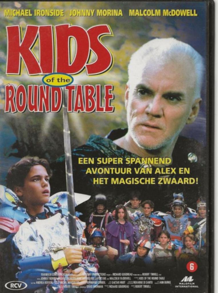 Kids of the Round Table (1995) Dvd Michael Ironside, À partir de 6 ans, Enlèvement ou Envoi, Utilisé