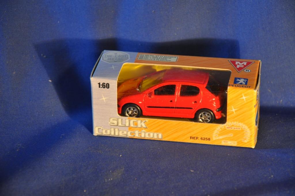 voiture miniature 1/60 eme peugeot 206 neuf, Ophalen of Verzenden, Nieuw, Auto's