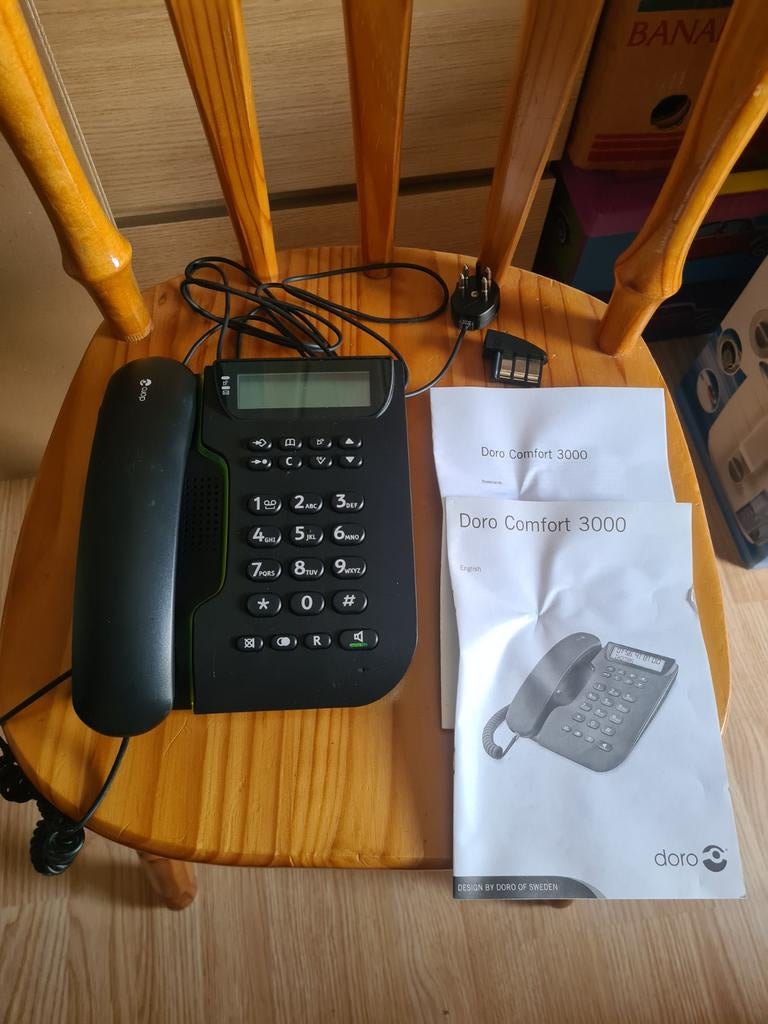 Téléphone fixe Doro comfort 3000, Télécoms