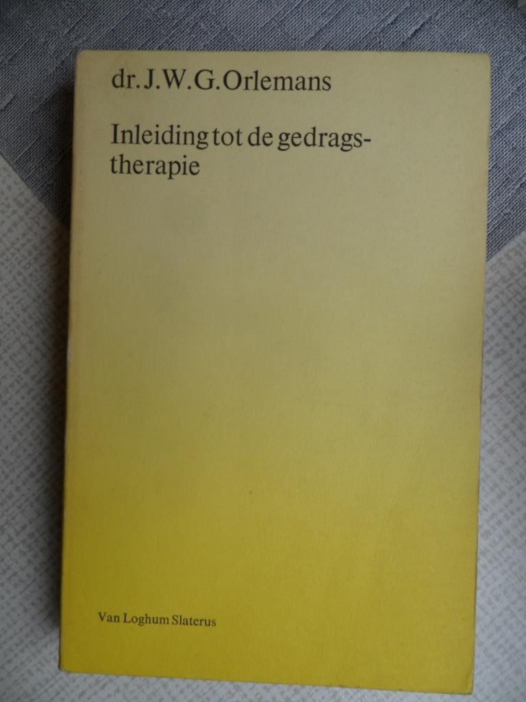 inleiding tot de gedragstherapie dr j.w.g.orlemans, Envoi