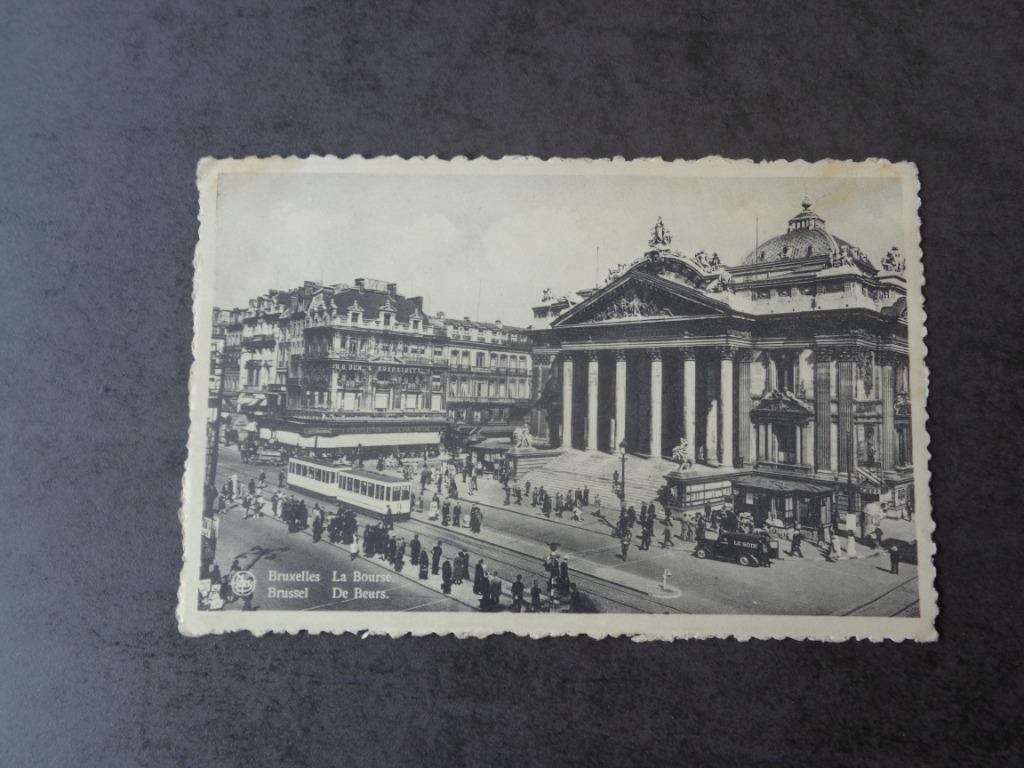 1 ancienne carte postale de Bruxelles, Enlèvement