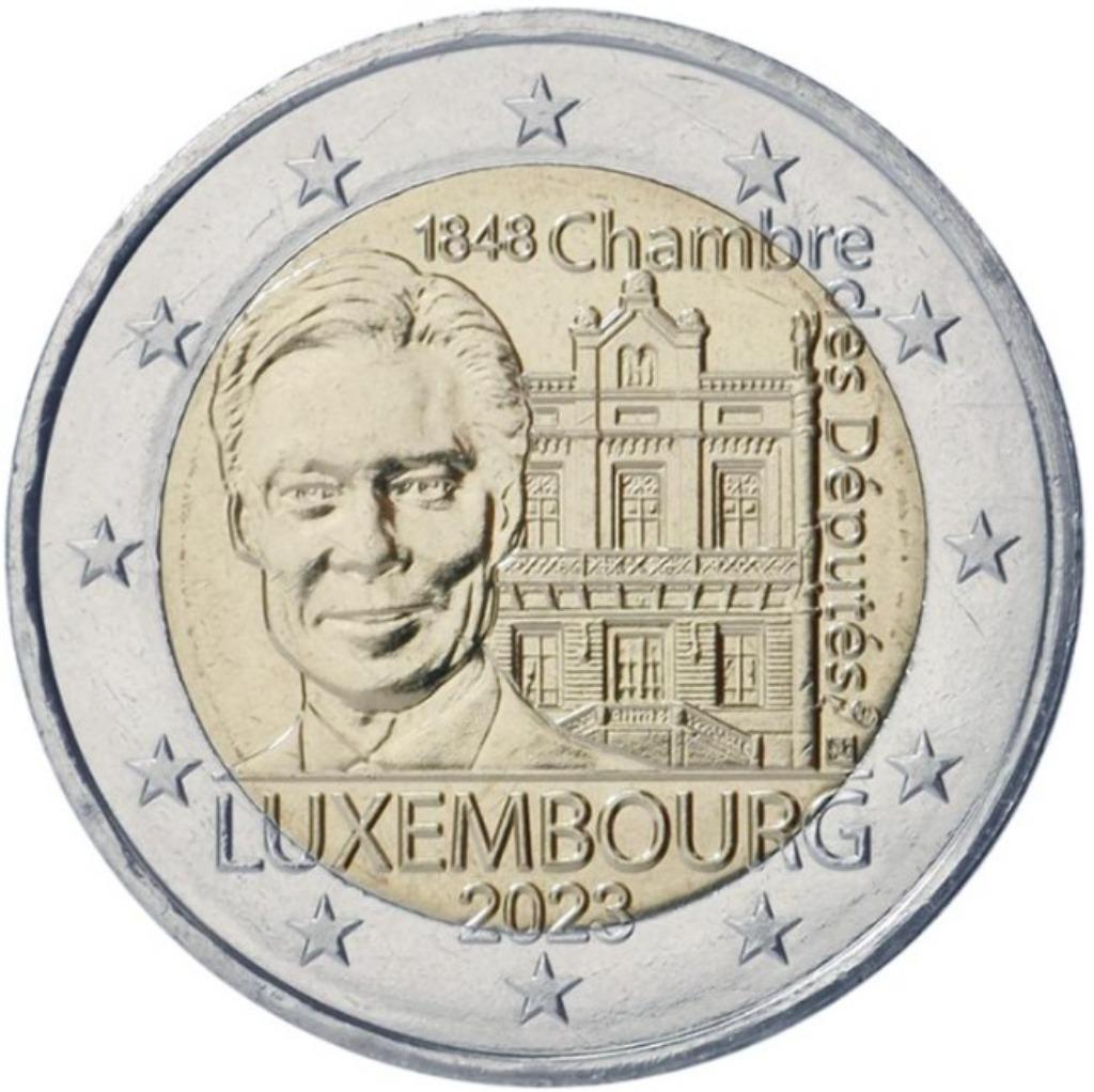 2 euros Luxembourg 2023 Chambre des Députés, Enlèvement ou Envoi, Luxembourg, 2 euros