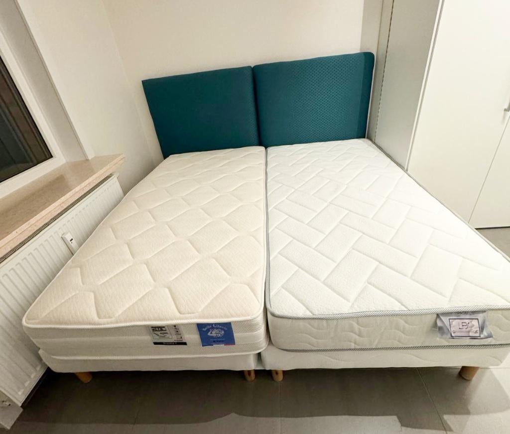 Bed met matras, Neuf, 90 cm, Une personne, Enlèvement