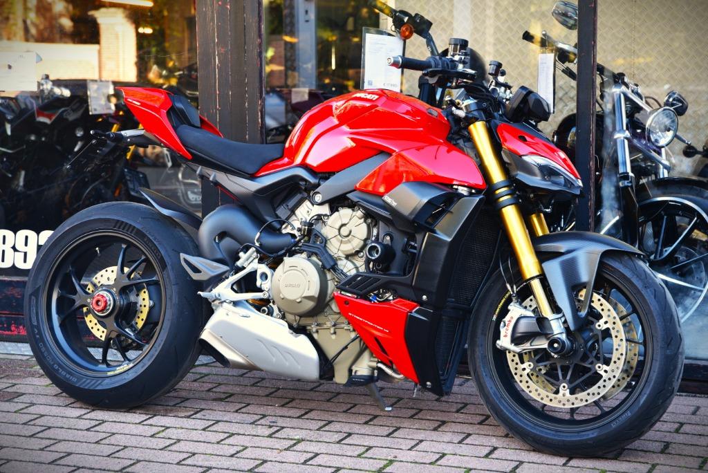 DUCATI STREETFIGHTER V4S (TVAC) ***MOTOVERTE.BE***, 4 cilinders, Bedrijf, 1103 cc, Naked bike