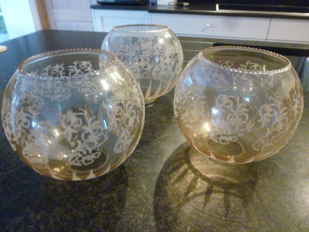 abat-jour, Moins de 50 cm, Klassiek, Comme neuf, Verre