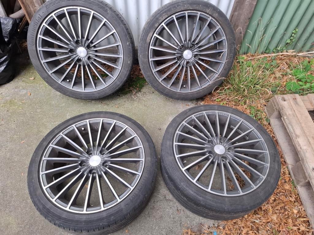 18x7,5 entraxe 5x114.3 ET 45, Autos : Pièces & Accessoires, Pneus & Jantes, Enlèvement, Utilisé, Pneu(s)