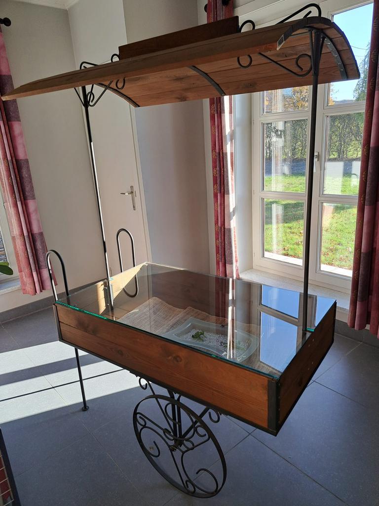 Decoratieve kar te koop, Huis en Inrichting, Ophalen, Zo goed als nieuw
