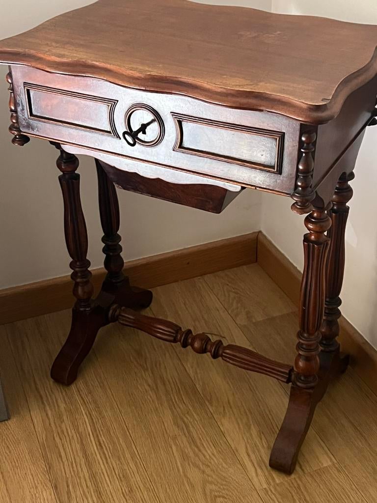 Naaikast/kaptafel, Ophalen