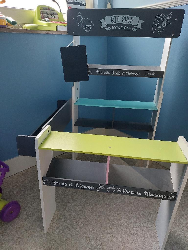 magasin en bois et accessoires / prix modifié, Enlèvement, Comme neuf, Meuble ou Kitchenette