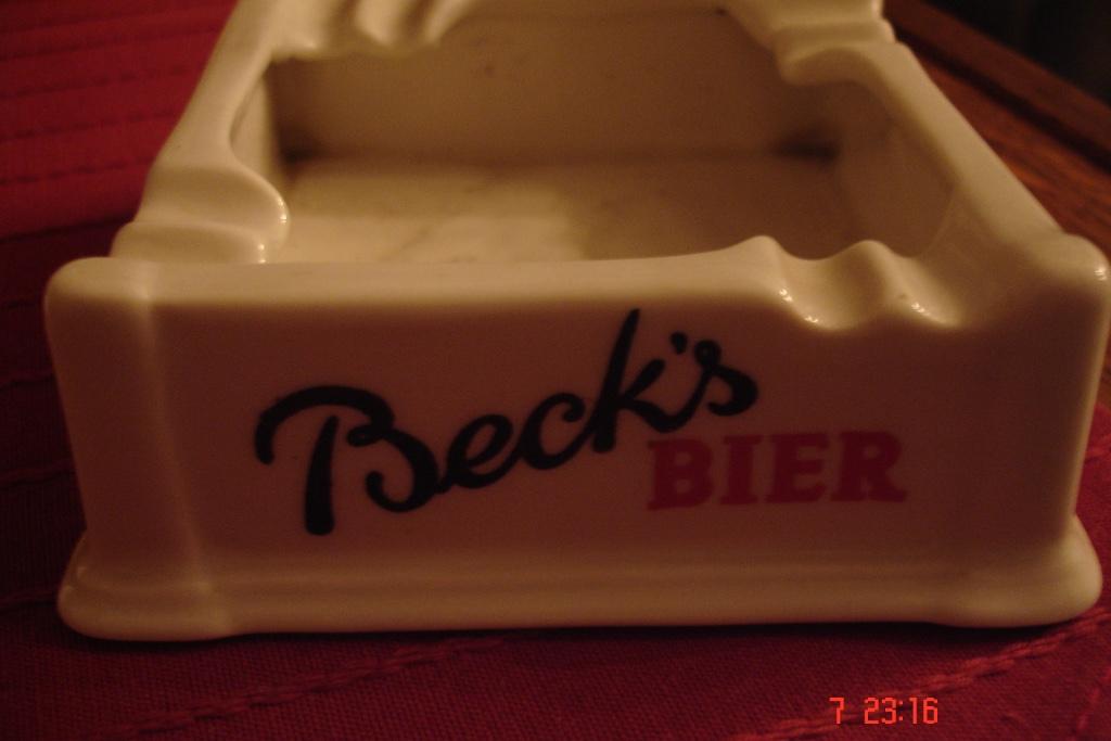 Cendrier à bière Becks, Collections, Enlèvement ou Envoi, Neuf, Autres types