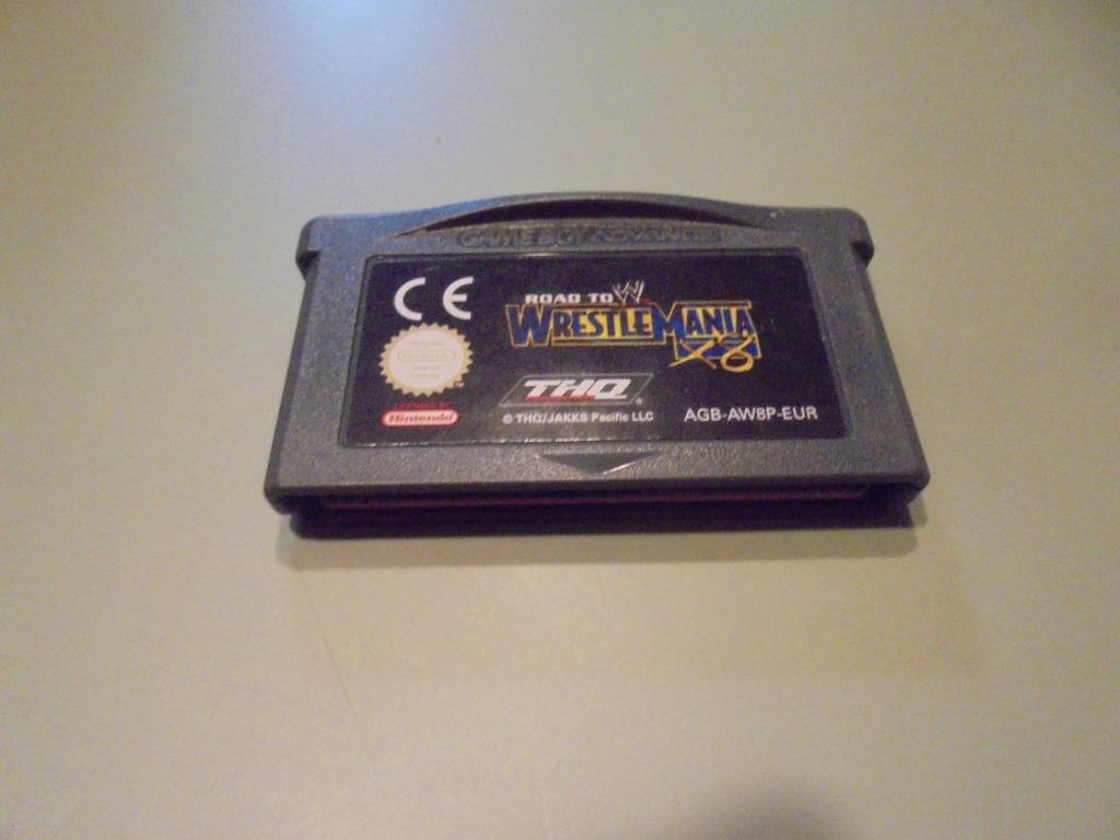 Game boy advance Road to Wrestle Mania (orig), Ophalen of Verzenden, Gebruikt, Vechten