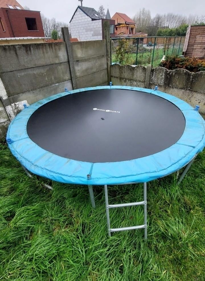 Trampoline  300x300, Kinderen en Baby's, Speelgoed | Buiten | Trampolines, Ophalen, Zo goed als nieuw